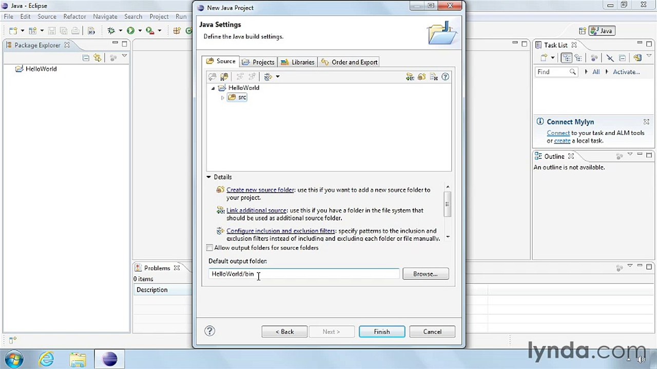 3-1. Creating a Hello World application - Java Classes part 10