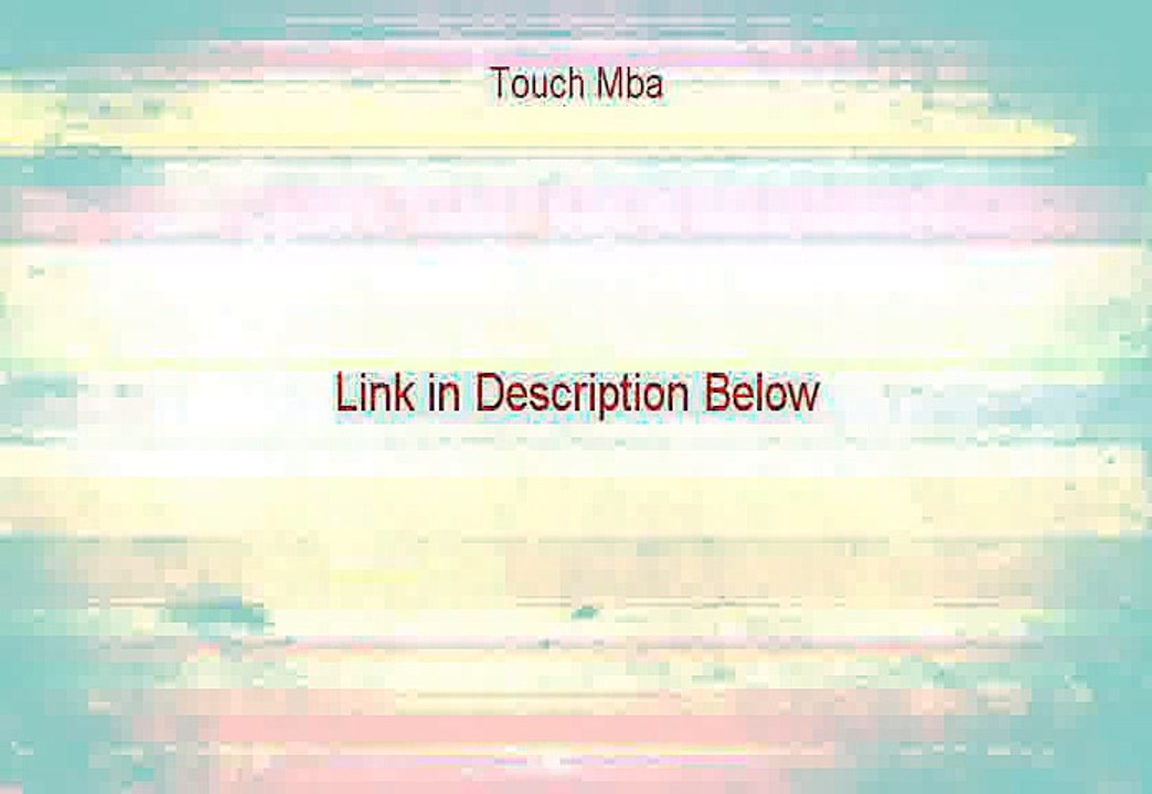 Touch Mba Reviewed (Video Review)