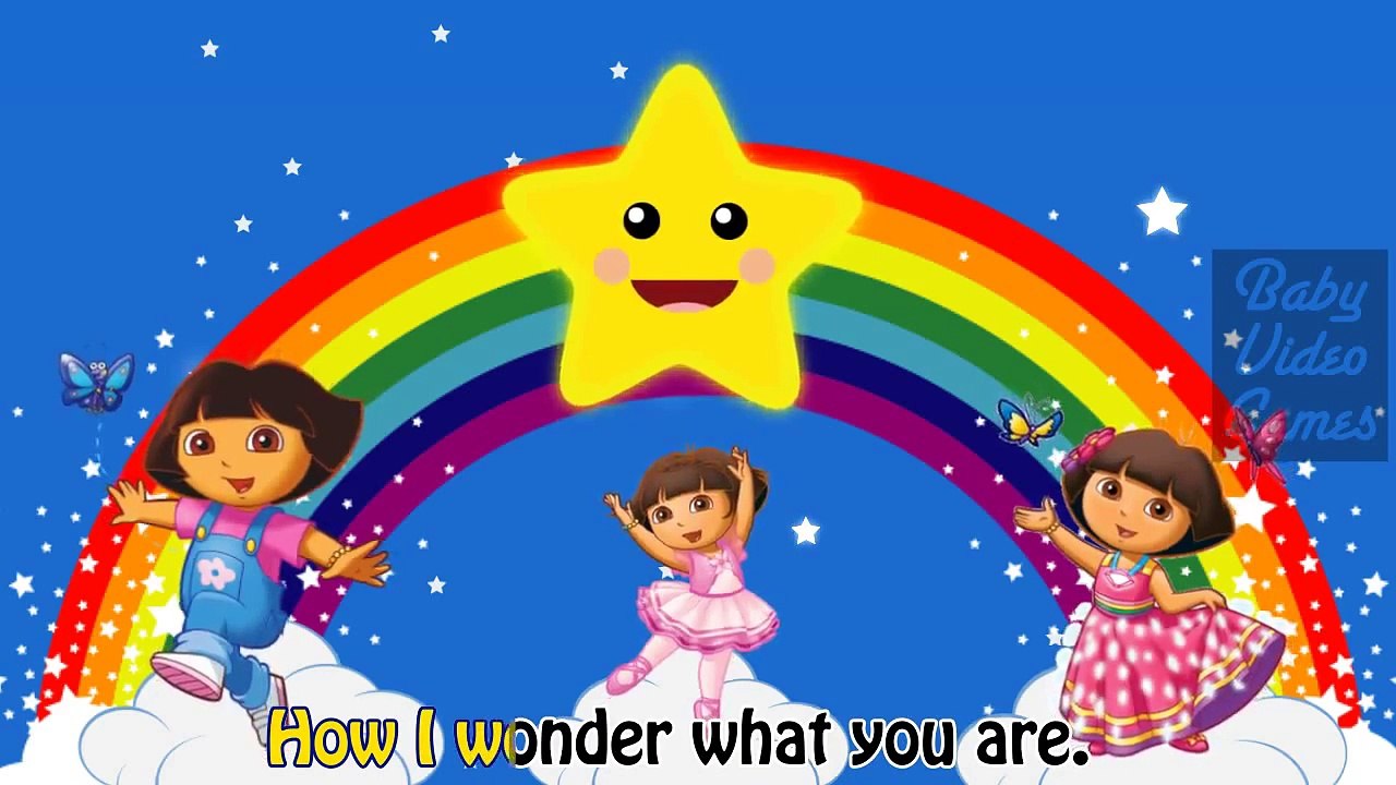 Dora the Explorer For Kids and Nursery Rhymes Cartoon Dora Twinkle Twinkle Little Star