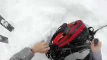 Heart stopping video shows man getting buried in an avalanche