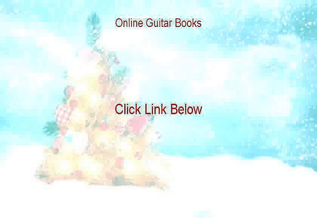 Online Guitar Books Review (See my Review 2015)