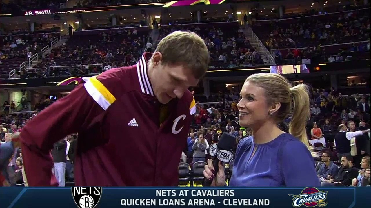 Timofey Mozgov oublie qu'il est en Amérique