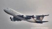 Boeing 747-400 Freighter UPS Takeoff from Hong Kong Airport N573UP. Cargo Plane