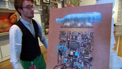 Un tableau IKEA dans un musée