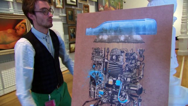 Un tableau IKEA dans un musée