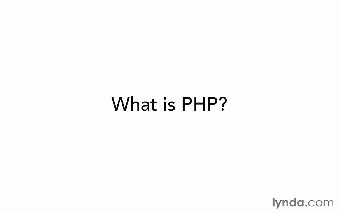 PHP - What is PHP