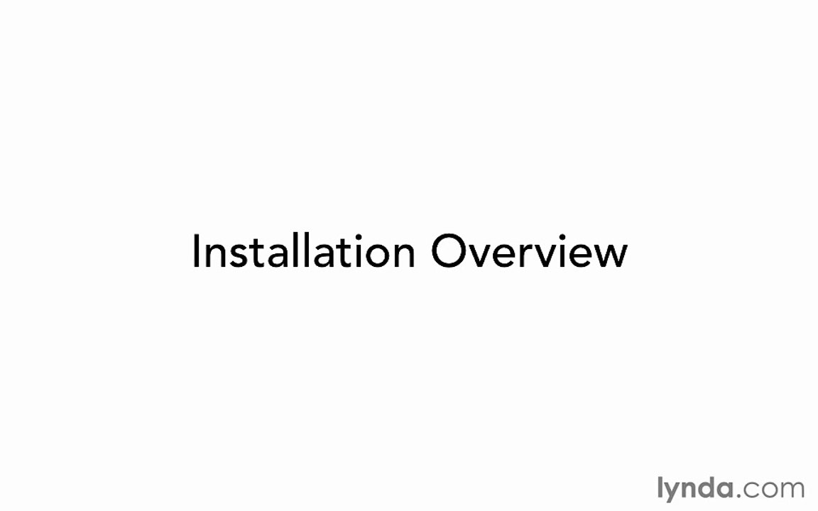 PHP - Installation overview