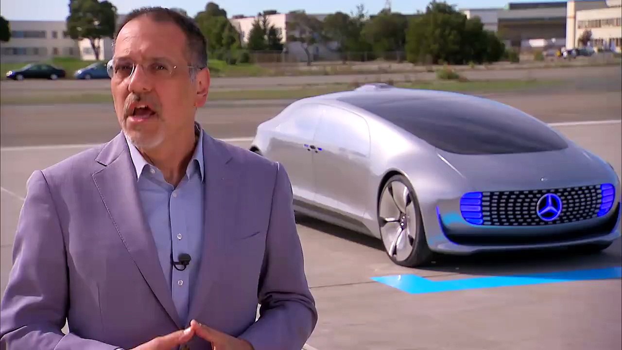 The Mercedes-Benz F 015 concept car