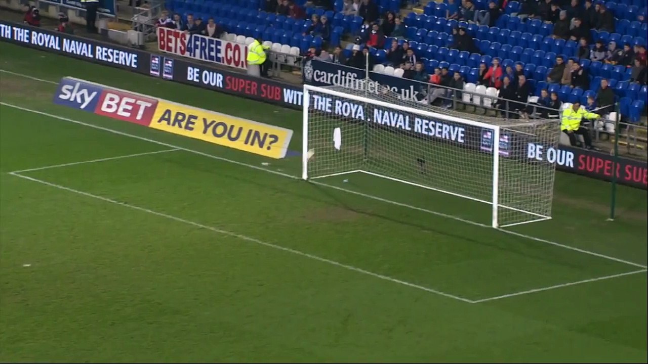 Is this a goal _ Callum Wilson effort controversially disallowed at Cardiff City