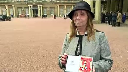 Hillsborough campaigners receive CBEs at Buckingham Palace