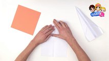 Papiroflexia COHETE DE PAPEL - Videos de manualidades PAPIROFLEXIA