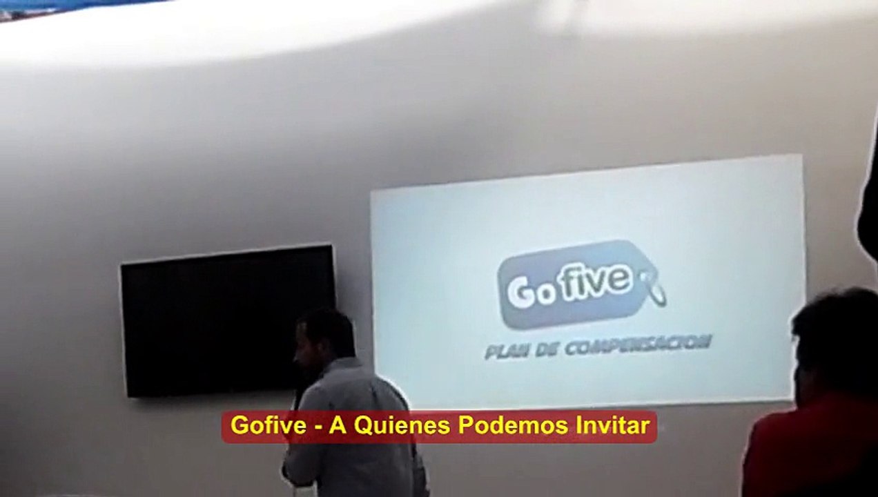 Gofive -  A quienes podemos invitar