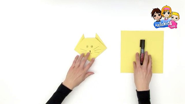 Origami Katze