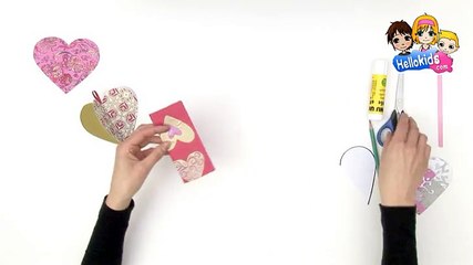 Papierherz zum Basteln