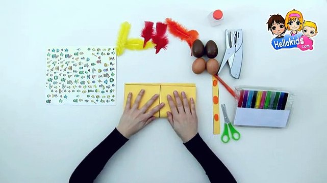 Wie man einen Osterkorb bastelt