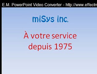 Misys: Réparation & Vente d'imprimante Ordinateur Québec
