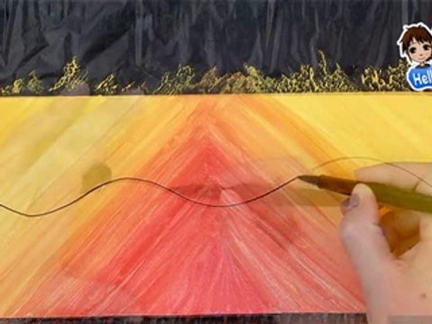 Video de fabricar un poster de arena - Videos de manualidades VACACIONES