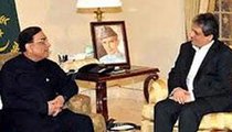 Governor Sindh talk wih Asif Ali Zardari