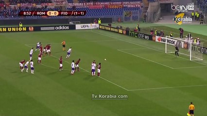 فيورنتينا يتقدم 1/0 علي روما