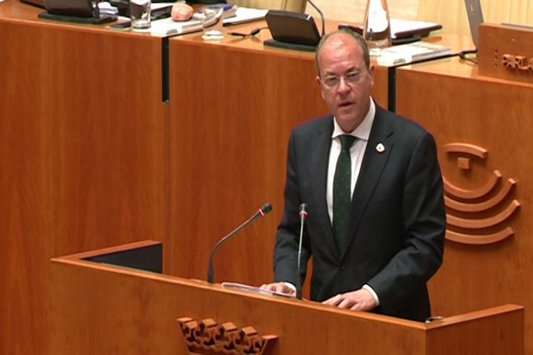 Monago defiende su Gobierno en Extremadura