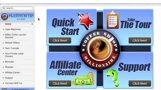 Coffee Shop Millionaire - REGISTER FOR FREE!! first release for 2013..