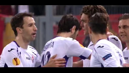 Goal Alonso - AS Roma 0-2 Fiorentina - 19-03-2015