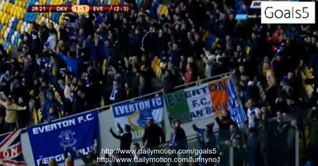 下载视频: Romelu Lukaku Amazing Goal Dynamo Kiev 1 - 1 Everton Europa League 19-2-2015