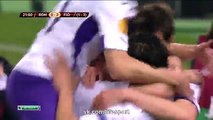 Jose Maria Basanta Goal - Roma 0-3 Fiorentina - Europa League