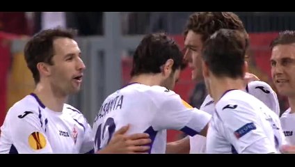 Goal Alonso - AS Roma 0-2 Fiorentina - 19-03-2015