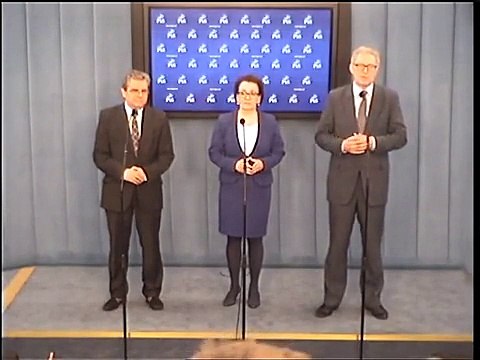 Poseł Anna Zalewska - konferencja z 19 marca 2015 r.