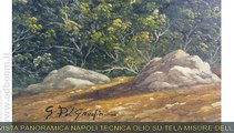 FOGGIA, SAN SEVERO   QUADRO OLIO SU TELA VISTA PANORAMICA NAPOLI 120X60 EURO 249