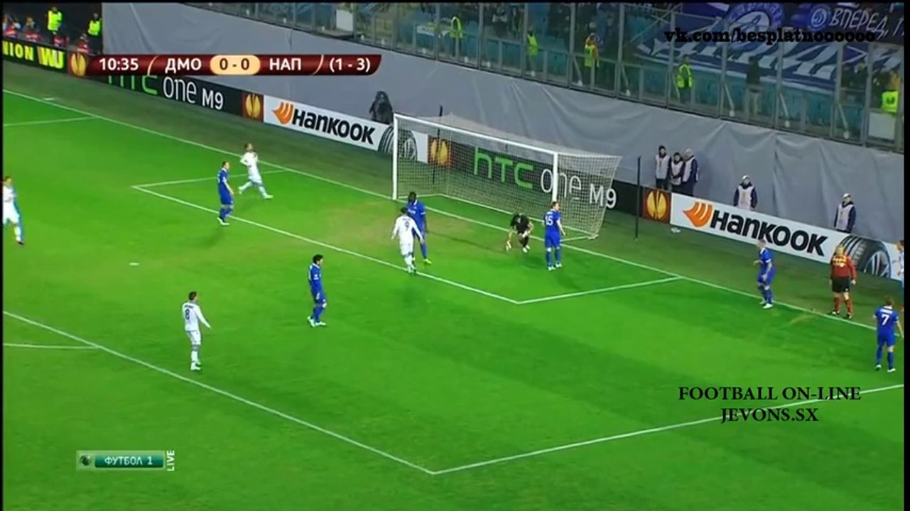 Dynamo Moscow 0 - 0 Napoli All Goals and Full Highlights 19/03/2015 - Europa League