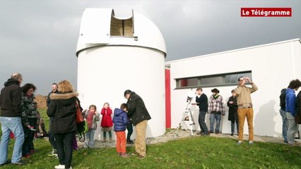 Plouzané (29). Eclipse : belle affluence au nouvel observatoire