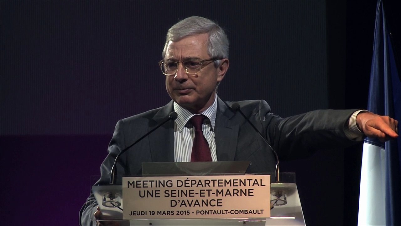 Claude Bartolone - Départementales 2015 - Pontault-Combault Roissy-en-Brie Emerainville