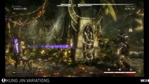 Mortal Kombat X - Kung Jin Gameplay (Variations)