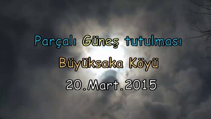Güneş Tutulması - 20 Mart 2015