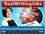 Legitimate Work At Home Jobs Real Writing Jobs Review Guide