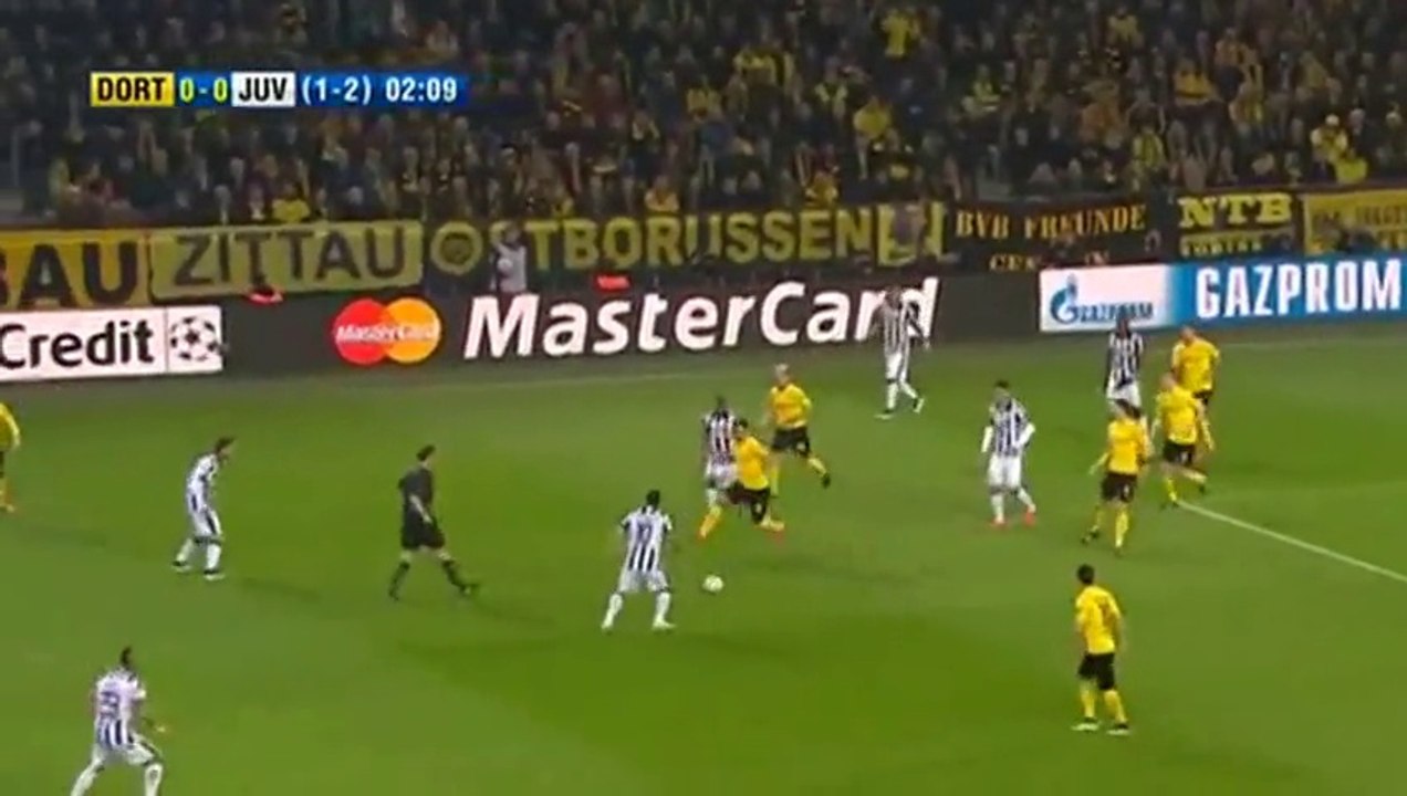 juventus 3-0 borusia dormund