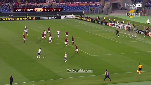 ملخص لمسات محمد صلاح أمام روما