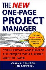 Download The New One-Page Project Manager ebook {PDF} {EPUB}
