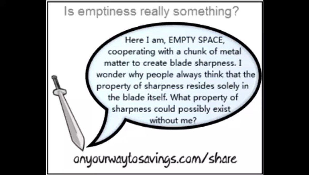 Is emptiness really something?