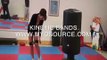 BEST get fit - Kick Boxing for fun and burn the fat from your hips and thighs