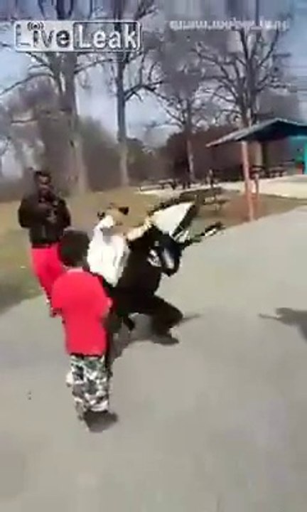 Teen beats girl, brother on camera in Ind. park -