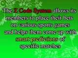 Z Code System - Tips on How to Win in Sports Betting