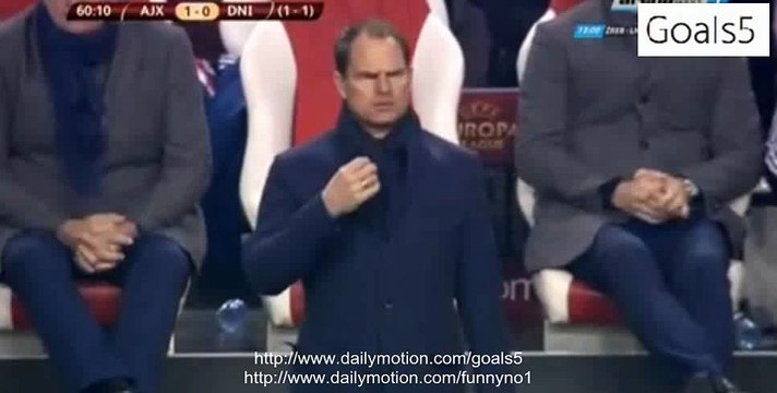 Riechedly Bazoer Goal Ajax 1 - 0 Dnipro Europa League 19-2-2015