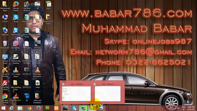 CSS Selectors Class 3 in Urdu and Hindi