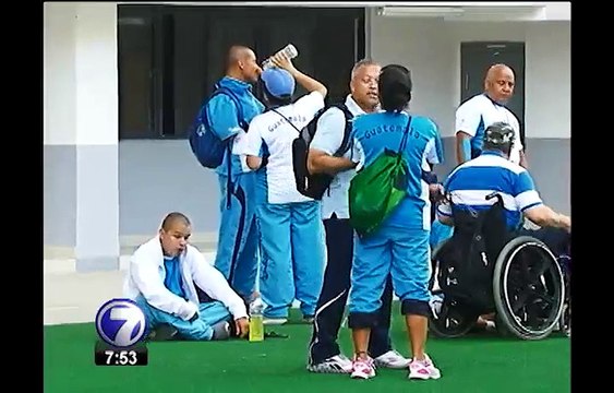 Atletas luchan contra condiciones adversas en Juegos Paracentroamericanos