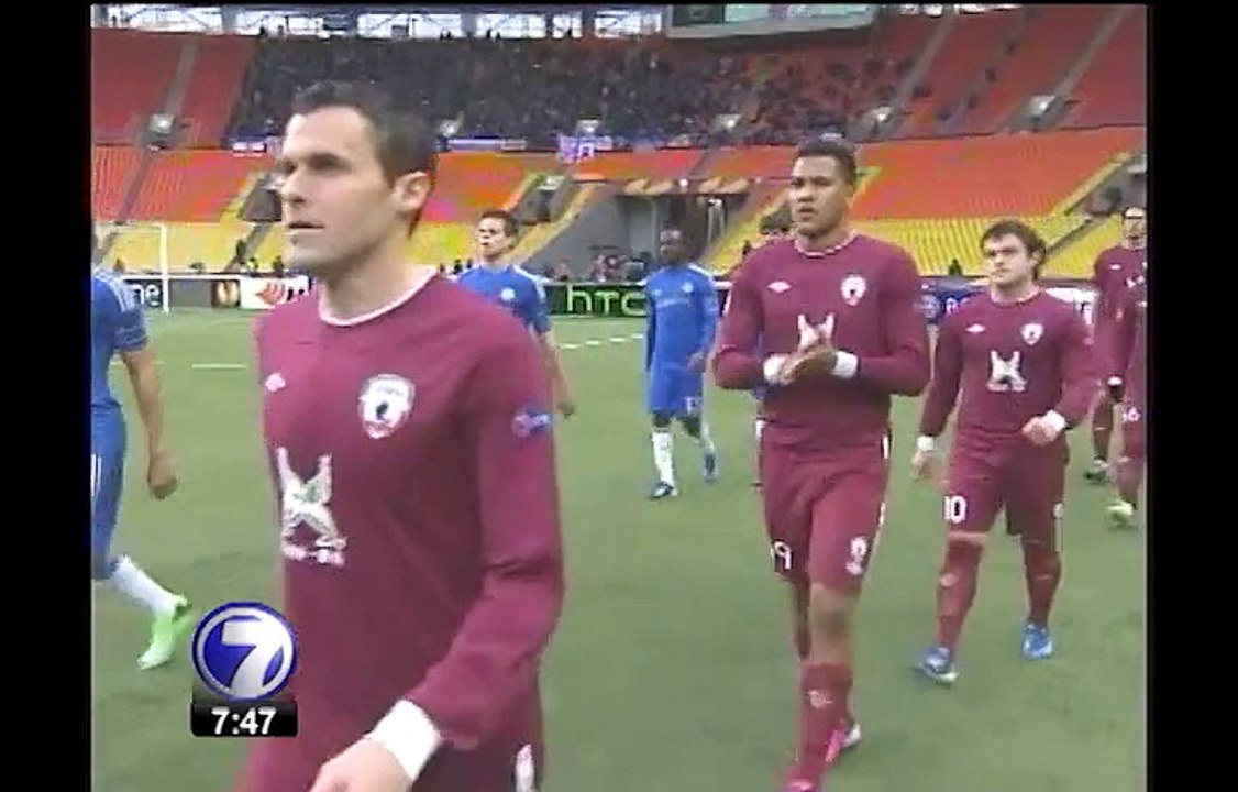 Chelsea avanza a semifinales pese a derrota 3-2 con Rubin Kazan