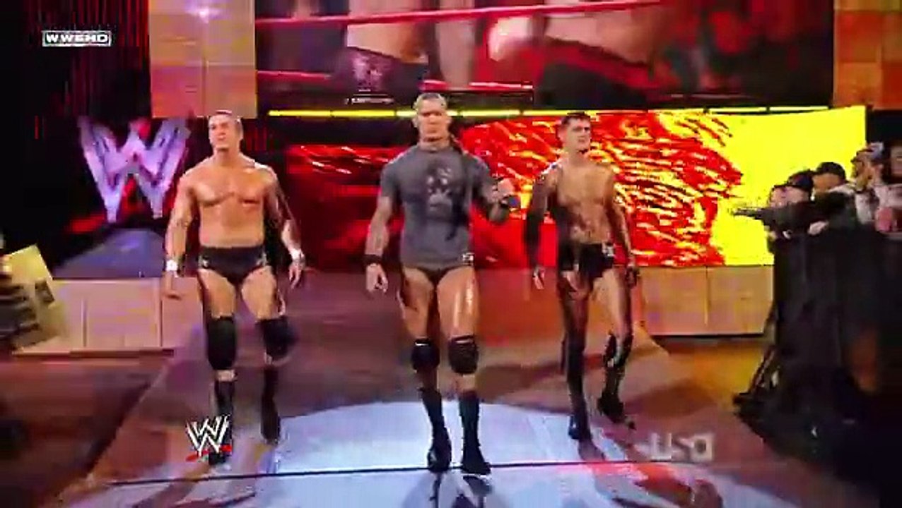 ---Triple H Confronts Randy Orton -u0026 Legacy