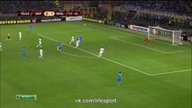 Rodrigo Palacio Goal - Inter 1-1 Wolfsburg - Europa League